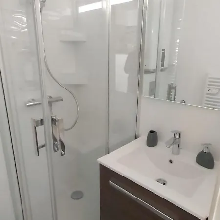 公寓 Cosy Proche Carlone, Balcon 尼斯